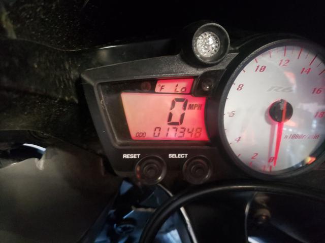 2009 YAMAHA YZFR6 S JYARJ06E69A041498