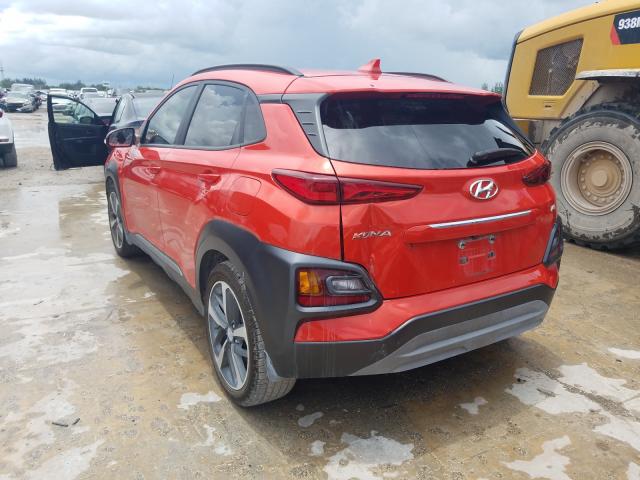 2020 HYUNDAI KONA LIMIT KM8K33A58LU463010