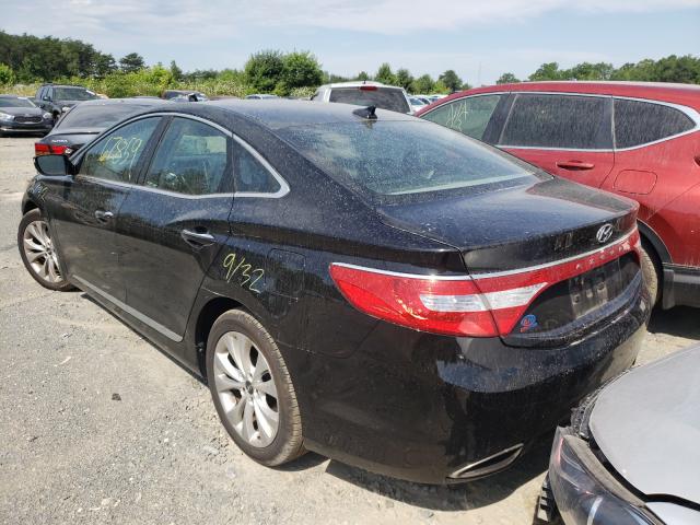 2013 HYUNDAI AZERA KMHFG4JG2DA281917