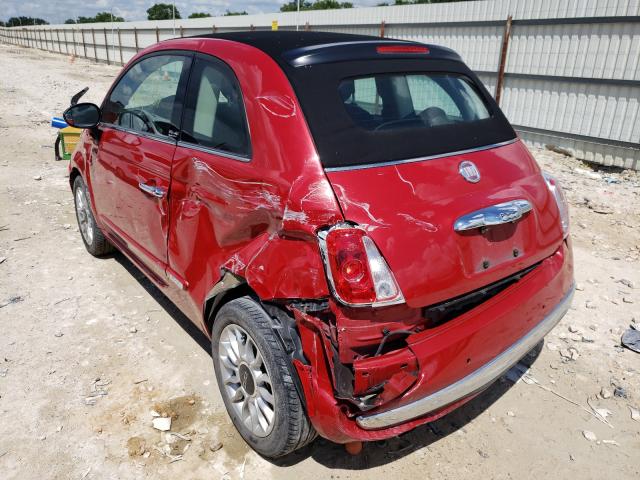 2012 FIAT 500 LOUNGE 3C3CFFER2CT164836