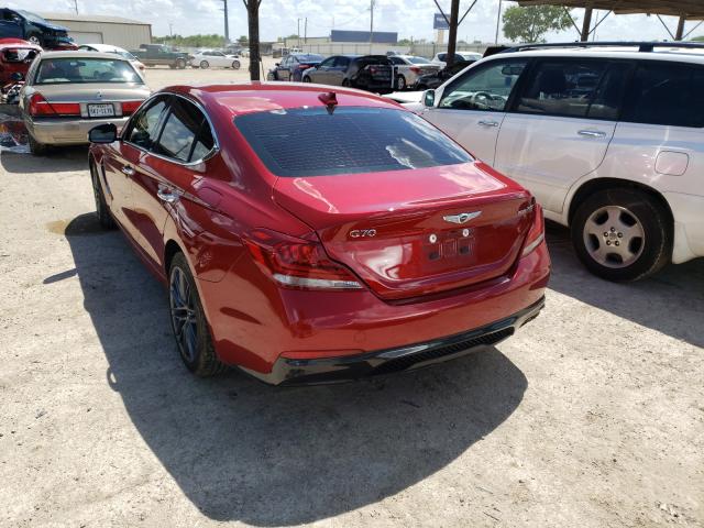 2019 GENESIS G70 ADVANC KMTG64LA5KU020248