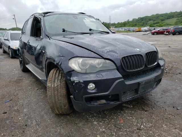 Salvage cars for sale at Chicago Heights, IL auction: 2007 BMW X5 4.8I