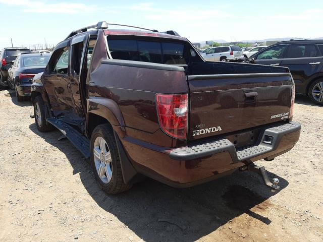2011 HONDA RIDGELINE 5FPYK1F5XBB007491