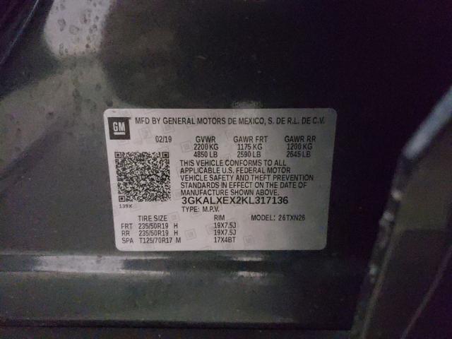 2019 GMC TERRAIN DE 3GKALXEX2KL317136