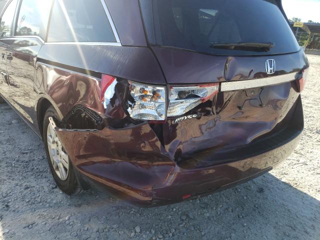 2011 HONDA ODYSSEY LX 5FNRL5H24BB095894