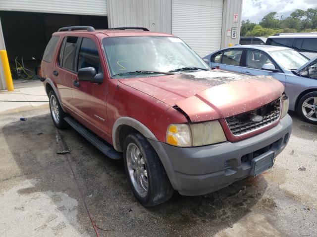 Salvage cars for sale at Fort Pierce, FL auction: 2002 Ford Explorer X