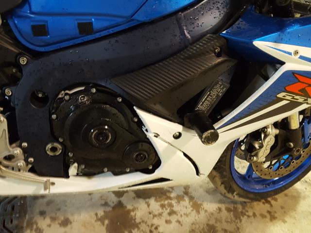 2012 SUZUKI GSX-R600 JS1GN7FA3C2100363