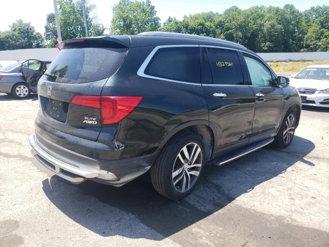 2016 HONDA PILOT ELIT 5FNYF6H06GB127839