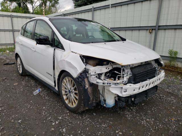 Salvage cars for sale from Copart Albany, NY: 2015 Ford C-MAX SEL
