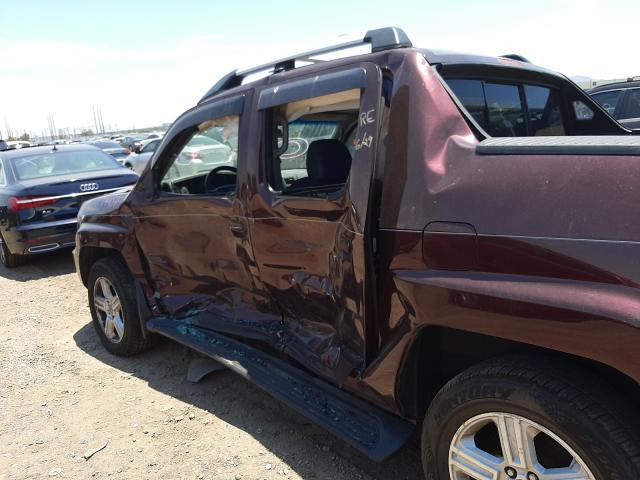 2011 HONDA RIDGELINE 5FPYK1F5XBB007491