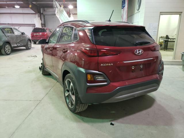 2018 HYUNDAI KONA LIMIT KM8K3CA50JU168299