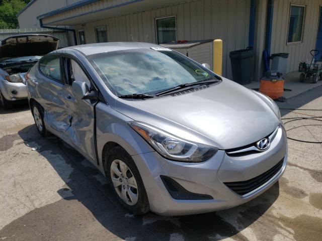 2016 HYUNDAI ELANTRA SE 5NPDH4AEXGH687500