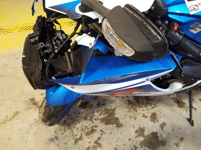 2012 SUZUKI GSX-R600 JS1GN7FA3C2100363