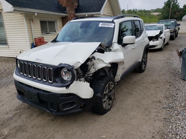 Vin: zaccjbbb9hpf16190, lot: 59455383, jeep renegade latitude 20172