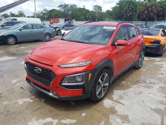 2020 HYUNDAI KONA LIMIT KM8K33A58LU463010