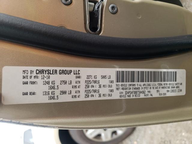 2011 DODGE JOURNEY EX 3D4PG4FB8BT504962