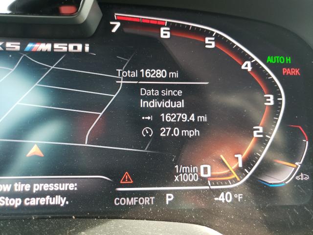 2020 BMW X5 M50I 5UXJU4C07LLE46212