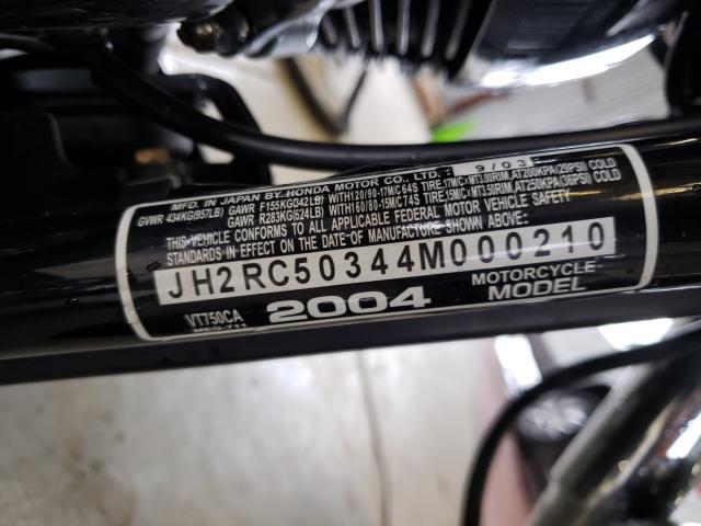 2004 HONDA VT750 CA JH2RC50344M000210