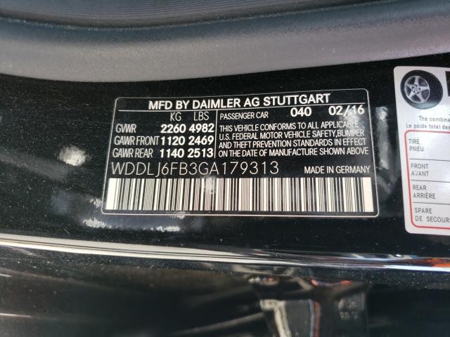 2016 MERCEDES-BENZ CLS 400 WDDLJ6FB3GA179313