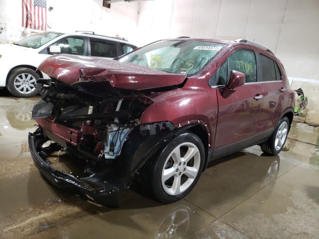 2016 CHEVROLET TRAX LTZ 3GNCJMSB4GL257473