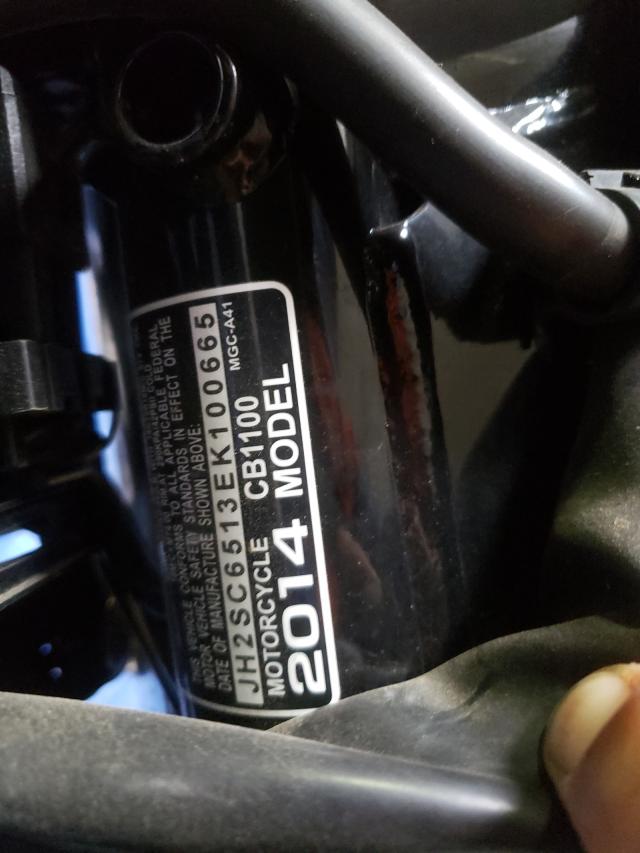 2014 HONDA CB1100 JH2SC6513EK100665