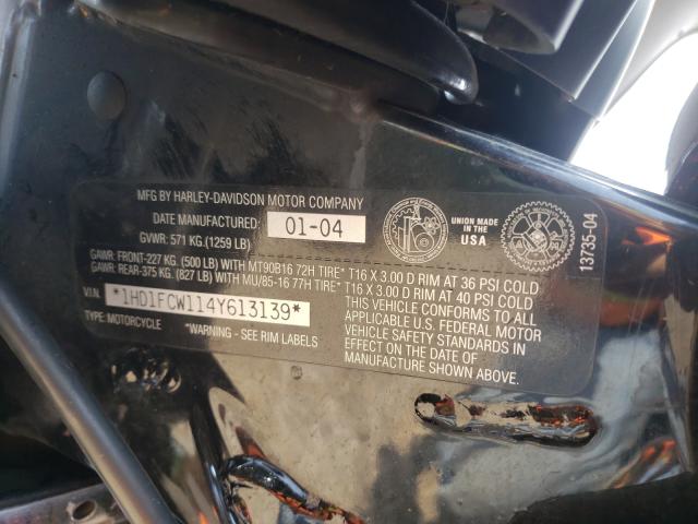 2004 HARLEY-DAVIDSON FLHTCUI 1HD1FCW114Y613139