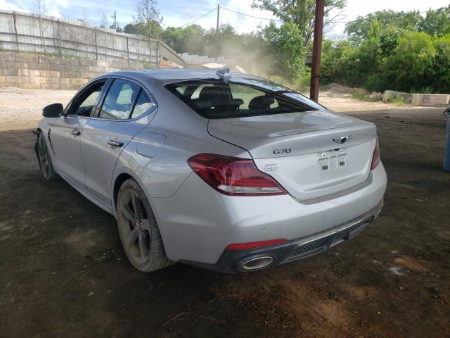 2019 GENESIS G70 PRESTI KMTG34LE4KU026618