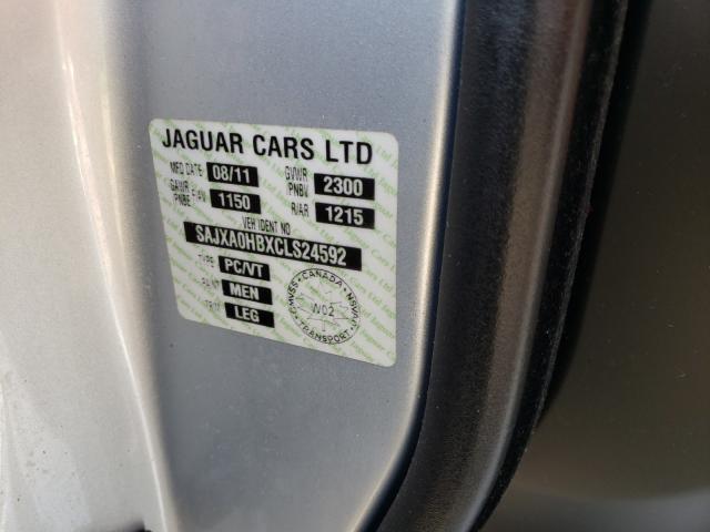 2012 JAGUAR XF PORTFOL SAJXA0HBXCLS24592