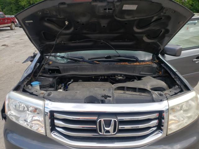 2012 HONDA PILOT EX 5FNYF4H46CB057812