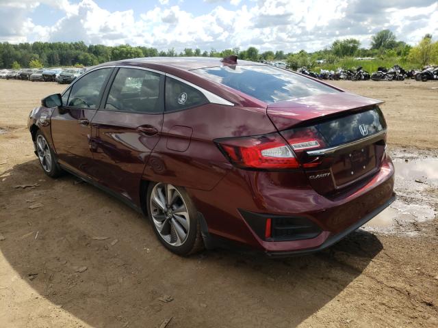 2018 HONDA CLARITY TO JHMZC5F39JC022543