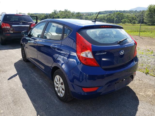 2015 HYUNDAI ACCENT GS KMHCT5AE3FU215364