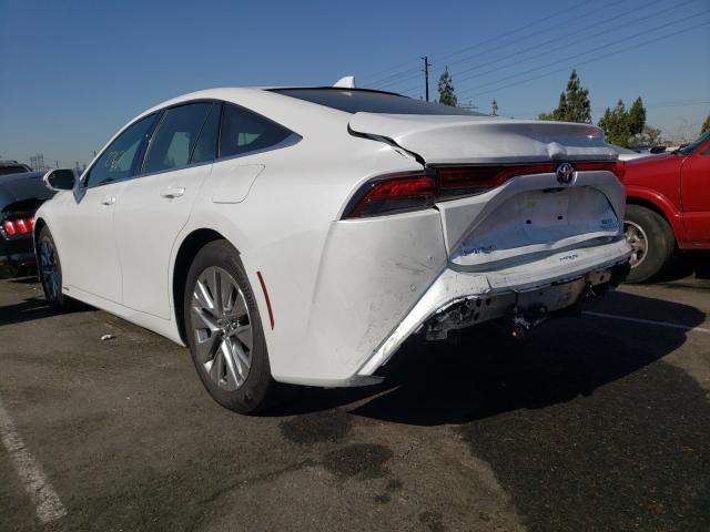 2021 TOYOTA MIRAI JTDAAAAA6MA001037