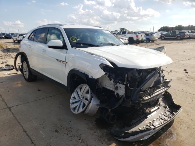 Salvage vehicles for parts for sale at auction: 2021 Volkswagen Atlas Cros