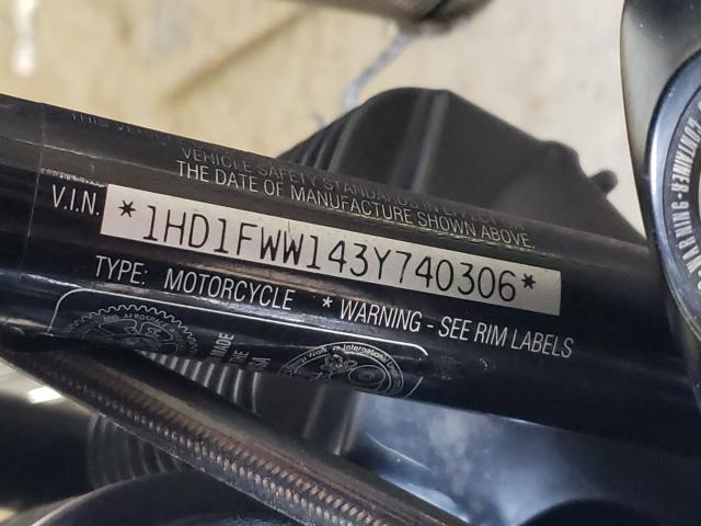 2003 HARLEY-DAVIDSON FLHRI SHRI 1HD1FWW143Y740306