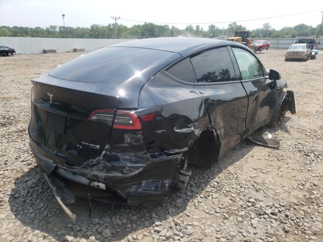 2021 TESLA MODEL Y 5YJYGDEE4MF076502