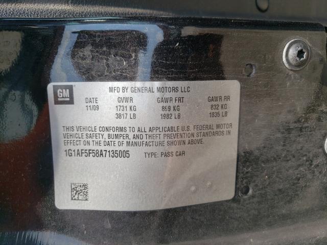 2010 CHEVROLET COBALT LT 1G1AF5F58A7135005