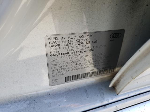 2014 AUDI A4 ALLROAD WA1TFAFL4EA120611