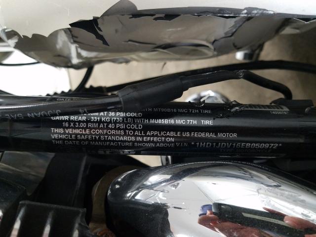 2014 HARLEY-DAVIDSON FLSTN 1HD1JDV16EB050972