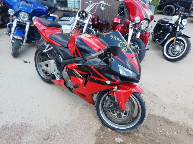 Salvage cars for sale from Copart Billings, MT: 2006 Honda CBR600 RR