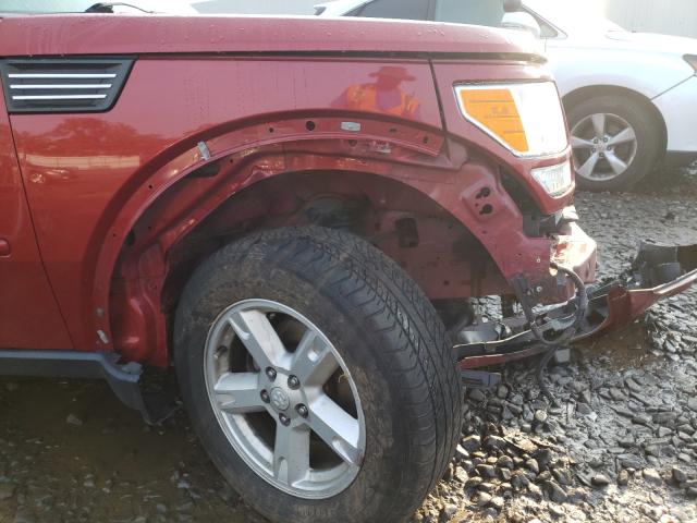 2010 DODGE NITRO SXT 1D4PU5GK0AW122513