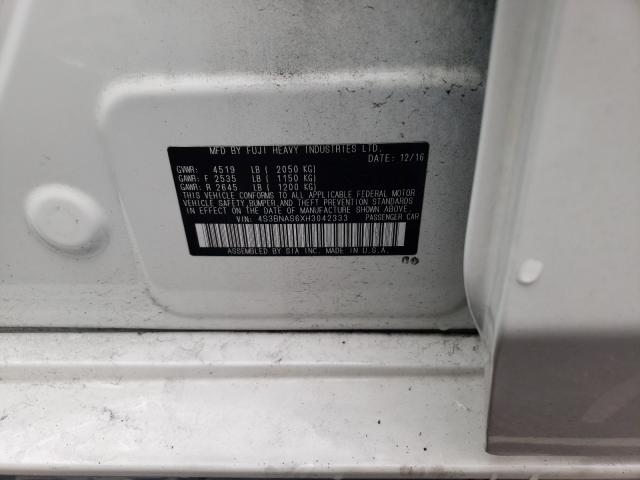 2017 SUBARU LEGACY SPO 4S3BNAS6XH3042333