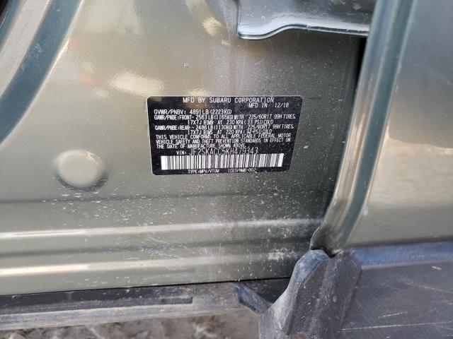 2019 SUBARU FORESTER JF2SKACC5KH479343