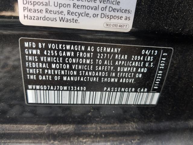 2013 VOLKSWAGEN GTI SPORT WVWGD7AJ7DW133490