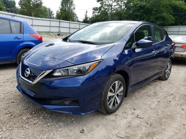 2021 NISSAN LEAF S PLU 1N4BZ1BV7MC553414