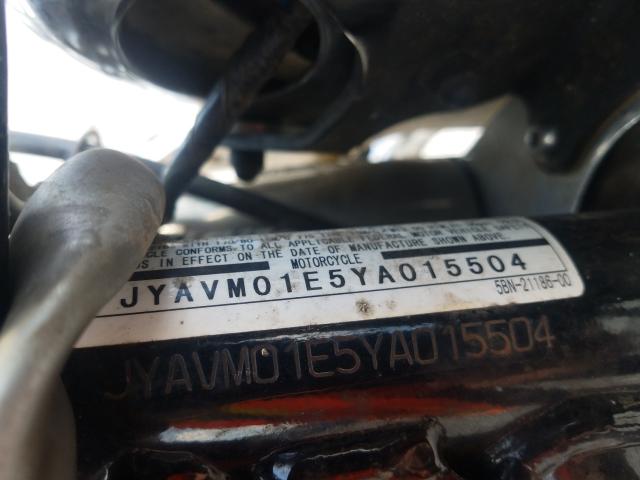 2000 YAMAHA XVS65 BASE JYAVM01E5YA015504