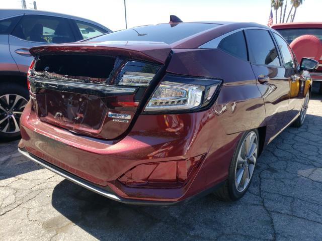 2018 HONDA CLARITY TO JHMZC5F34JC001924