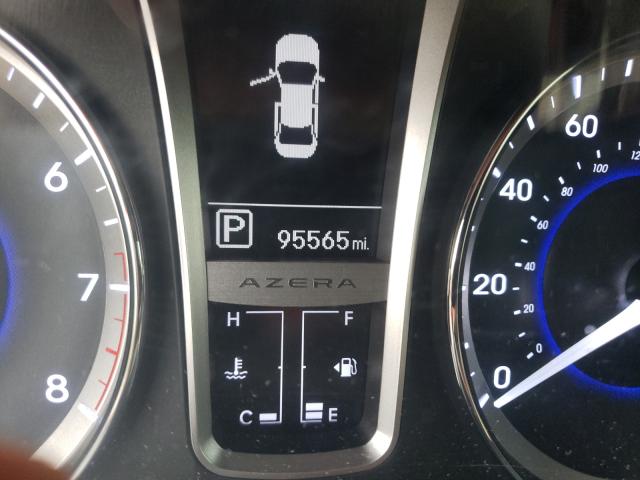 2013 HYUNDAI AZERA KMHFG4JG2DA231728