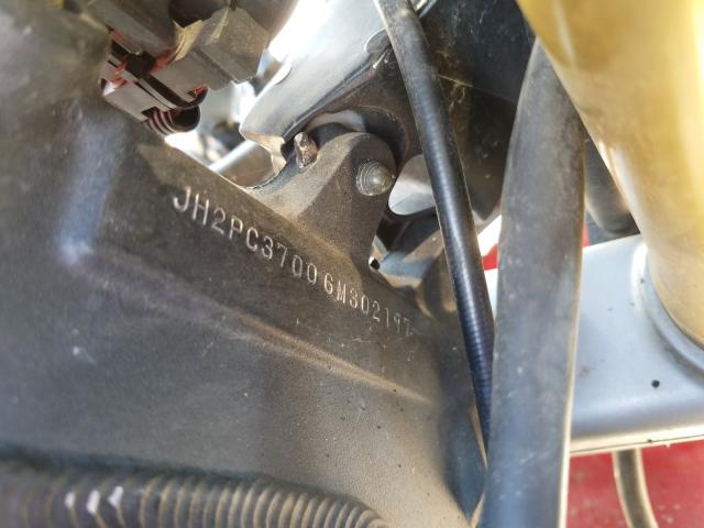 2006 HONDA CBR600 RR JH2PC37006M302197