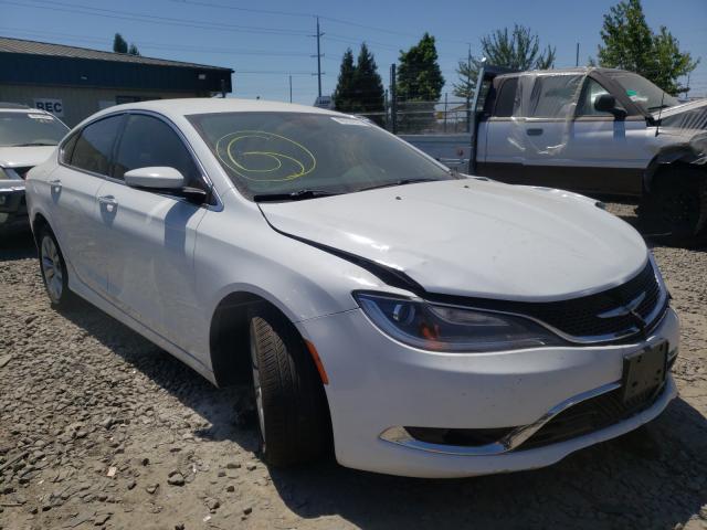 Salvage cars for sale from Copart Eugene, OR: 2015 Chrysler 200 C