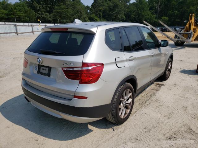 2014 BMW X3 XDRIVE3 5UXWX7C59E0E79520